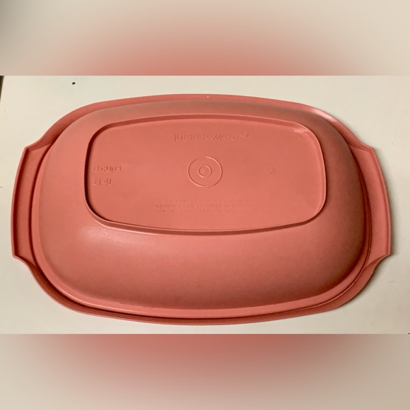 Vtg 3 Piece Tupperware 6 Cup Microwave Steamer Steam Cooker - Picture 10 of 16